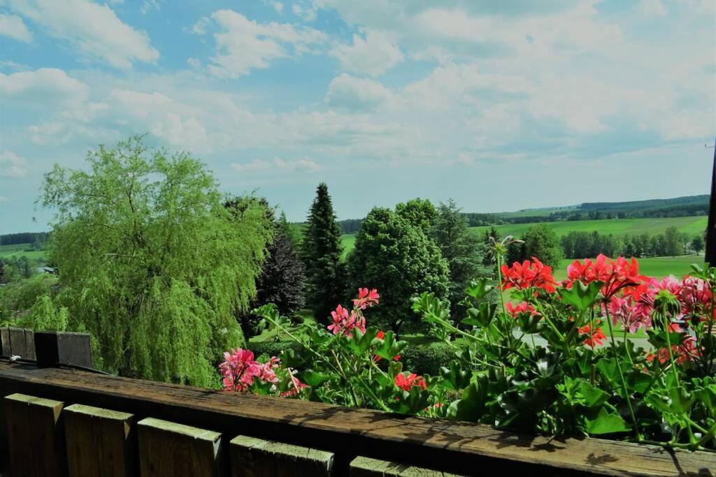 Modernes Apartment mit Traumhaftem Blick ins Grüne Bräunlingen Exterior foto