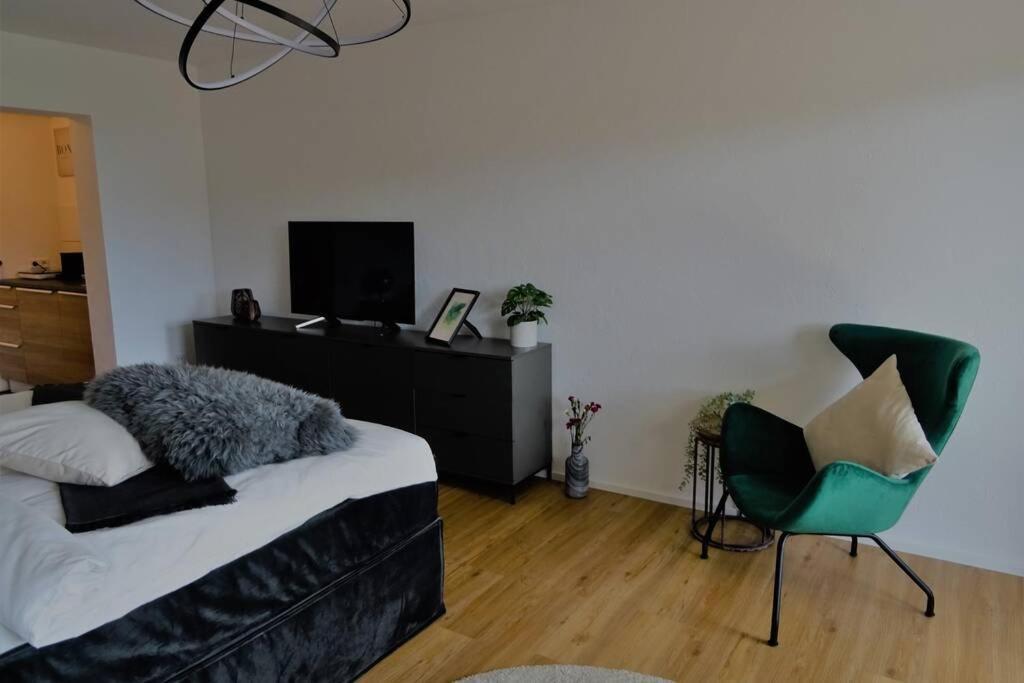 Modernes Apartment mit Traumhaftem Blick ins Grüne Bräunlingen Exterior foto